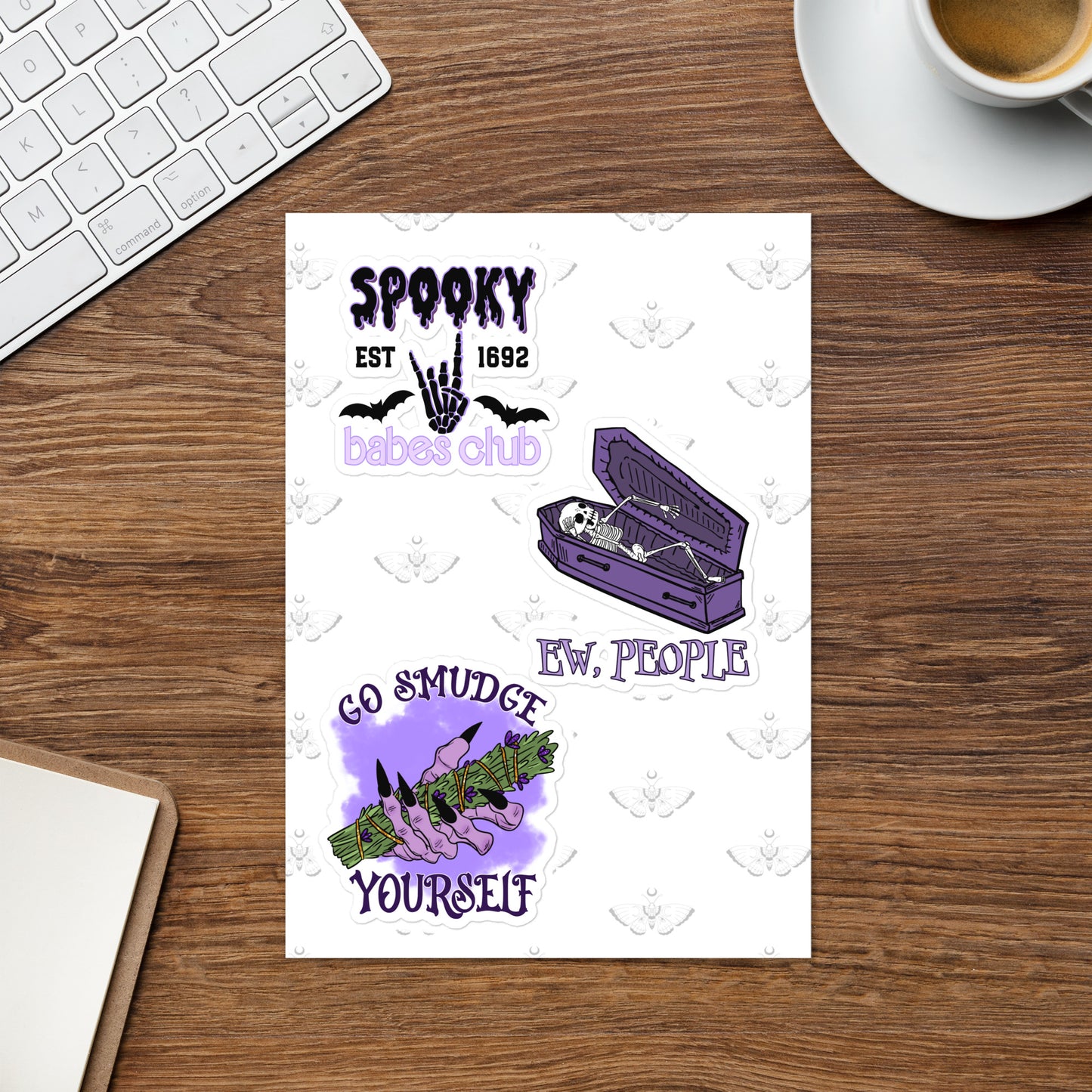 Spooky Sticker sheet