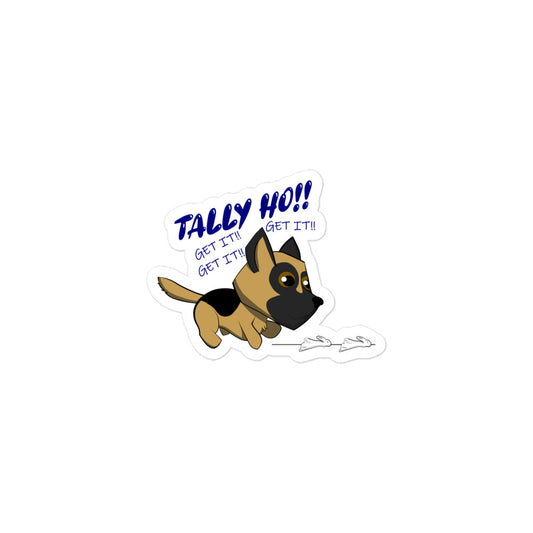 Tally Ho German Shepard Sticker