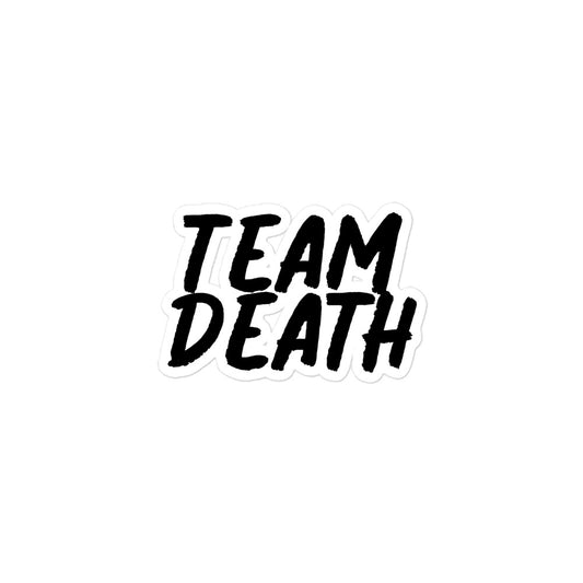 Team Death Sticker
