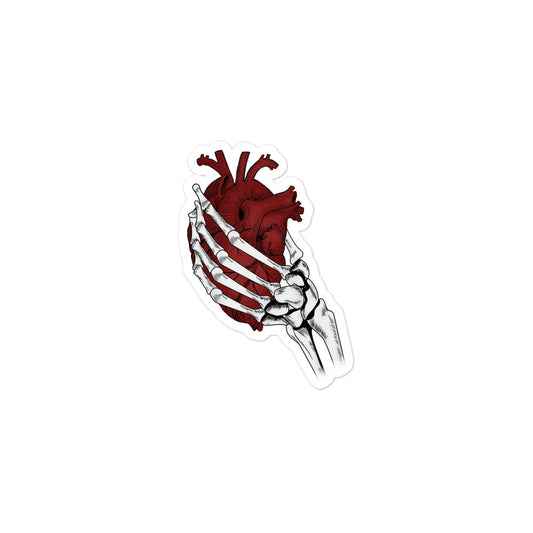 Heart in Hand Sticker