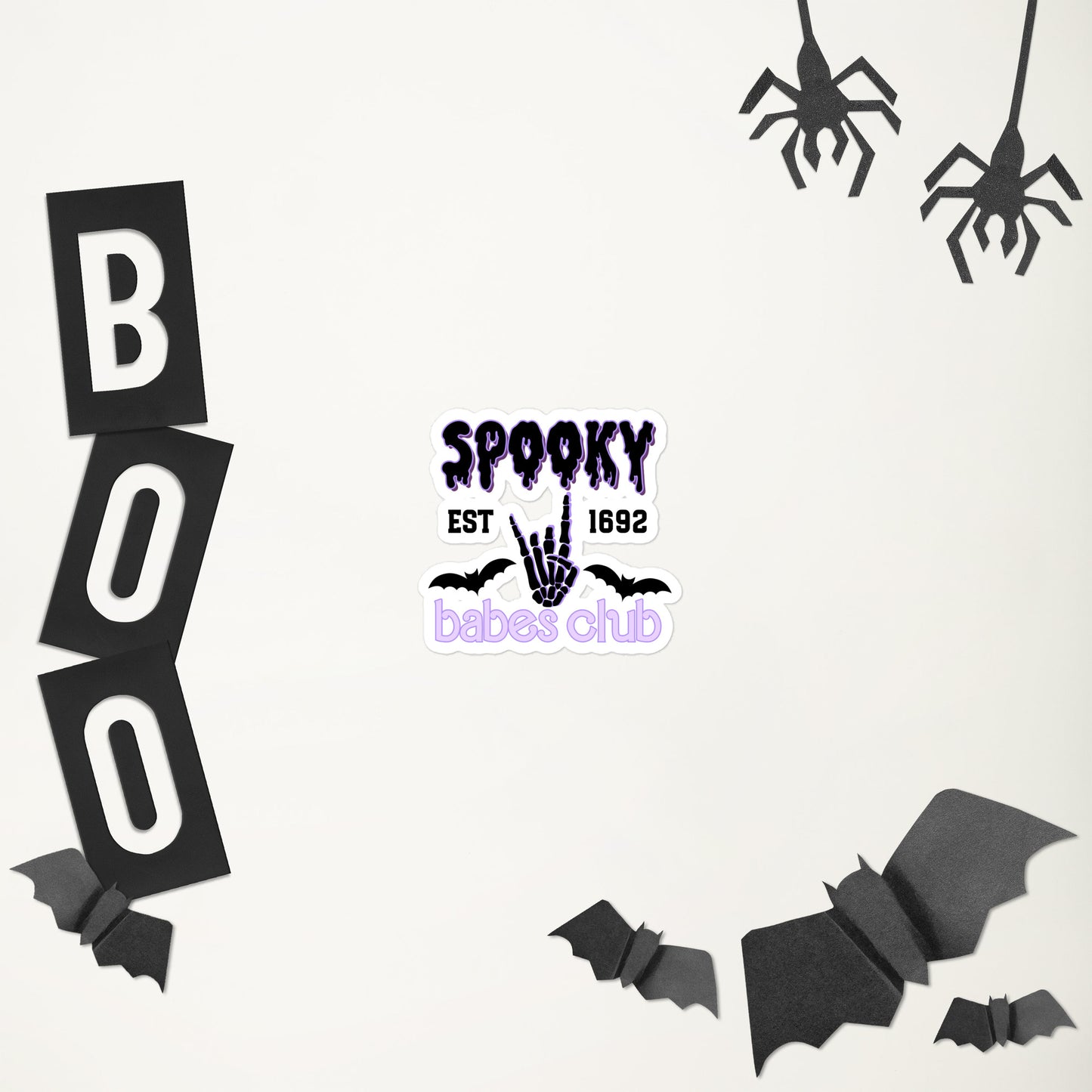 Spooky Bae Club Stickers