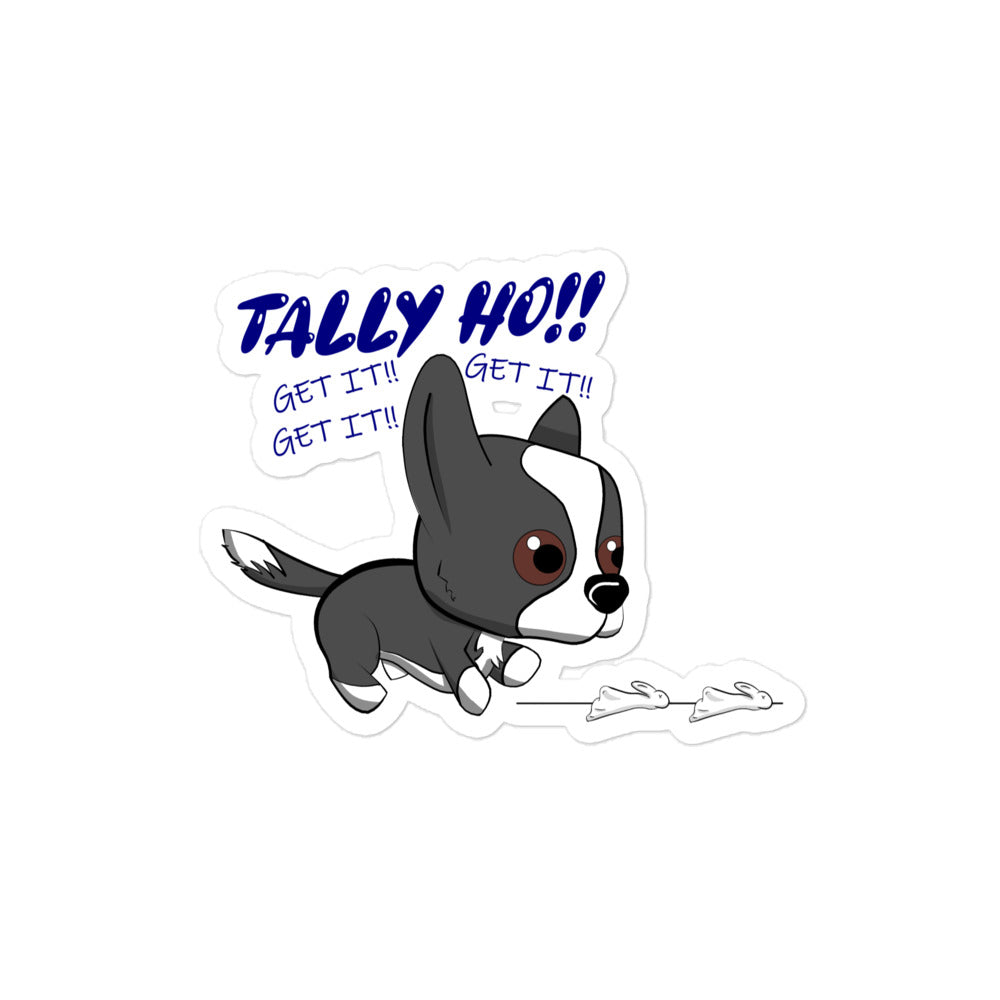 Tally Ho Border Collie Sticker