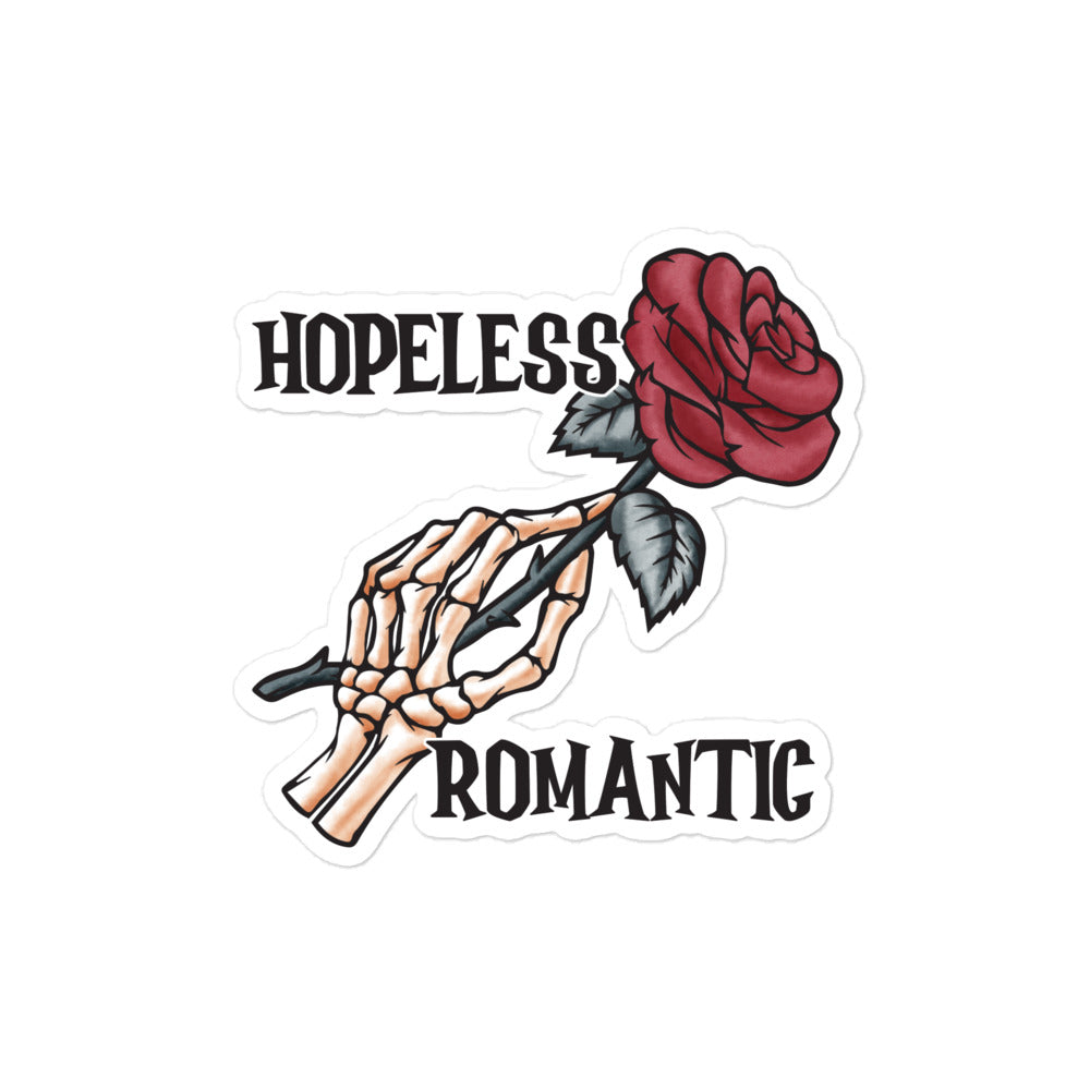 Hopeless Romantic sticker