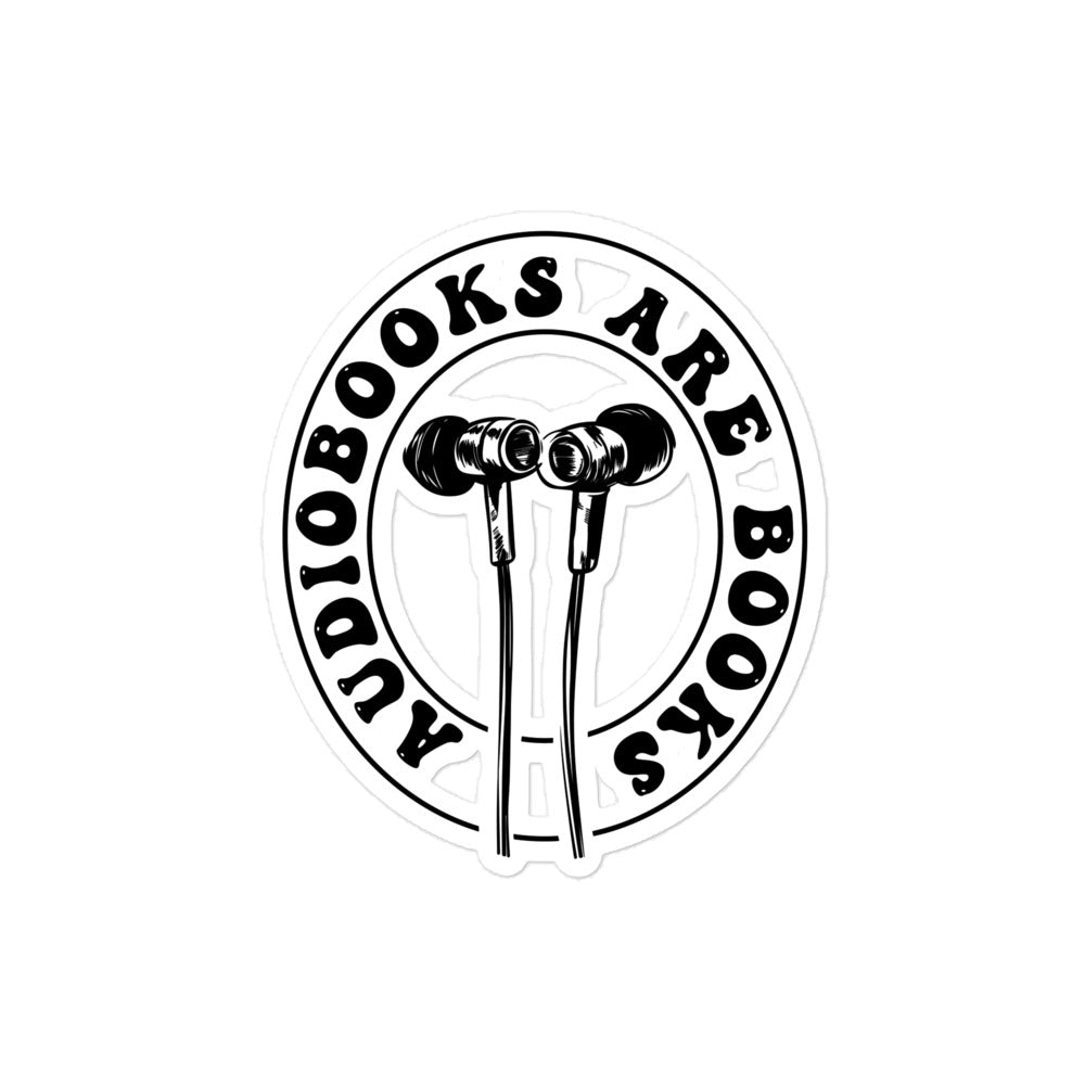 Audiobooks ARE Books Sticker