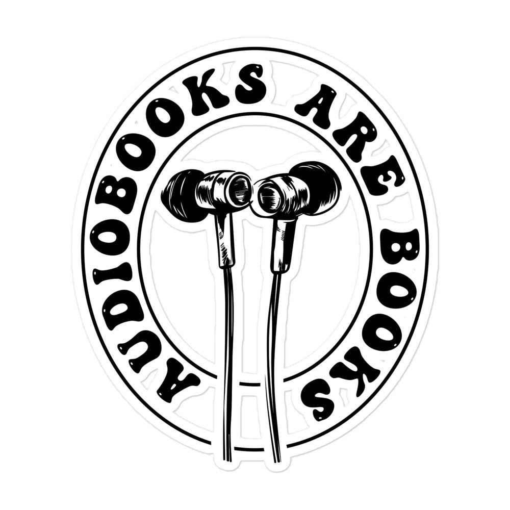 Audiobooks ARE Books Sticker