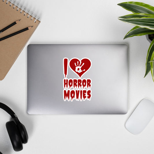 I heart Horror Movies Sticker