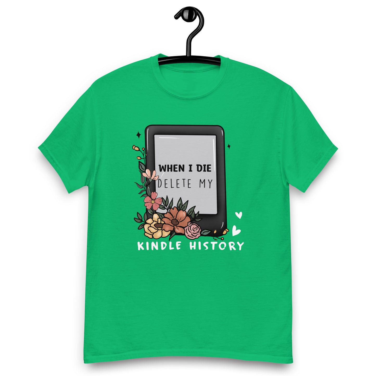 Delete Kindle History Men's classic tee