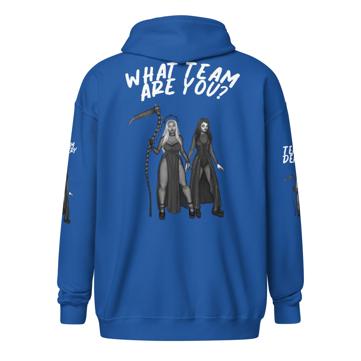 Which Team Are You? Unisex heavy blend zip hoodie