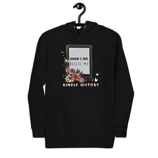 Delete Kindle History Unisex Hoodie