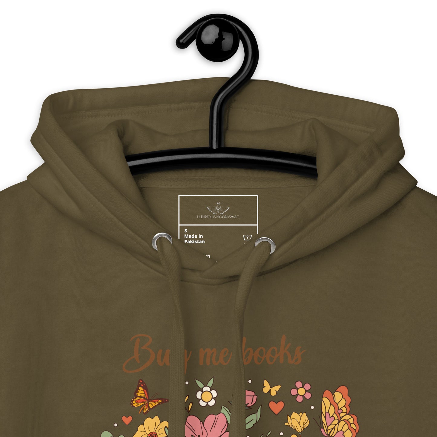 Buy Me Books and Tell Me to STFUATTDLAGG Unisex Hoodie