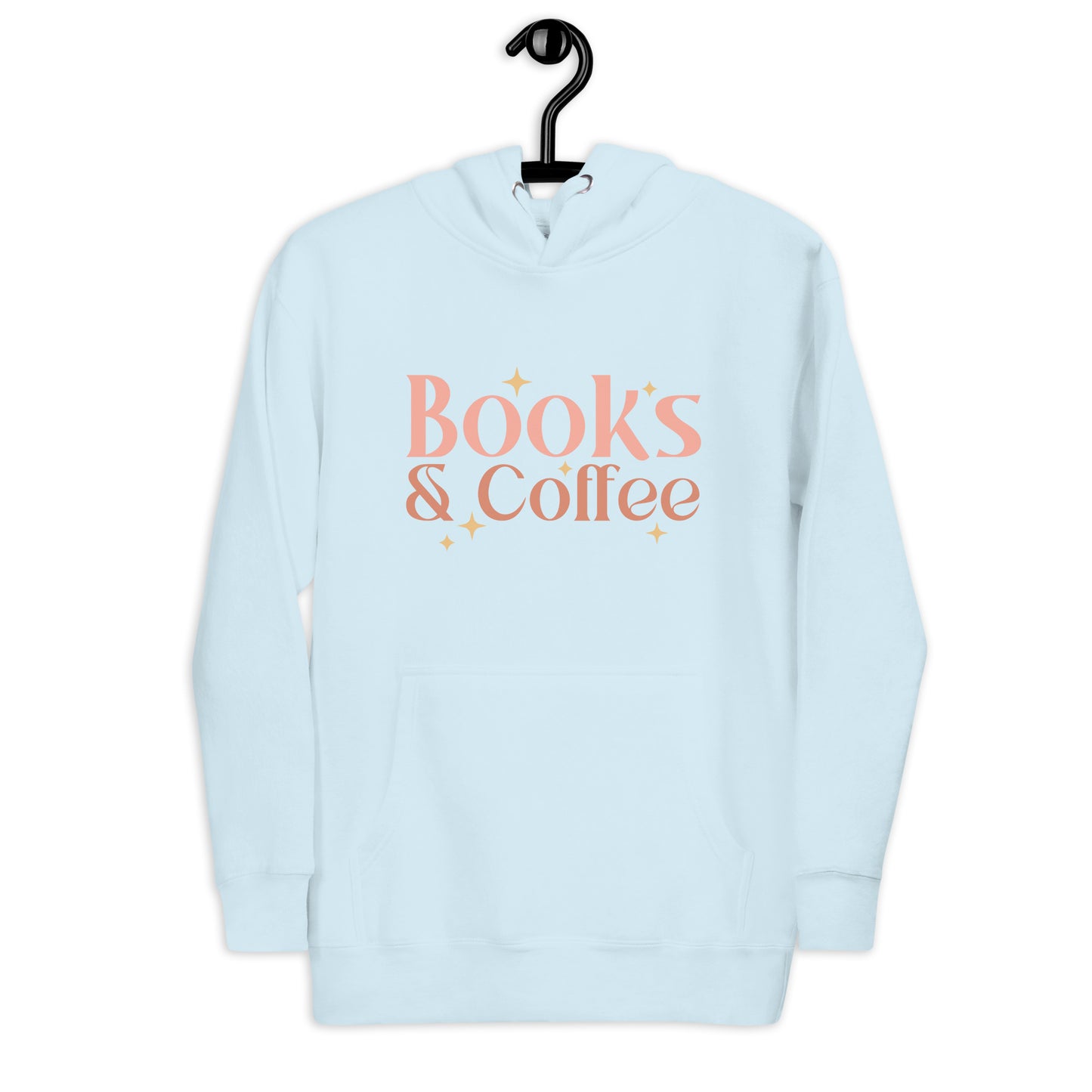 Books & Coffee Unisex Hoodie