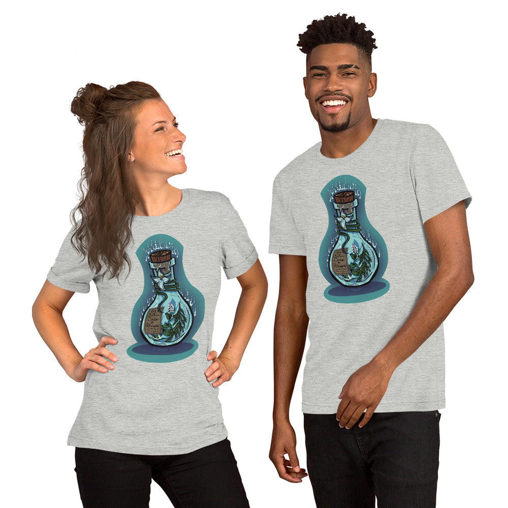 "Whispers Across the Styx" Potion Bottle T-Shirt by Madam__lj