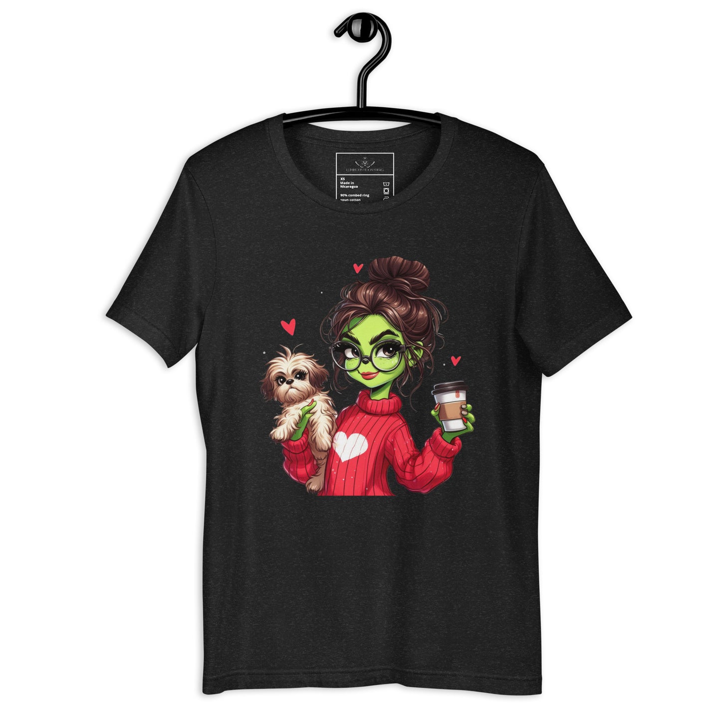 Grinc Woman & Dog Unisex t-shirt