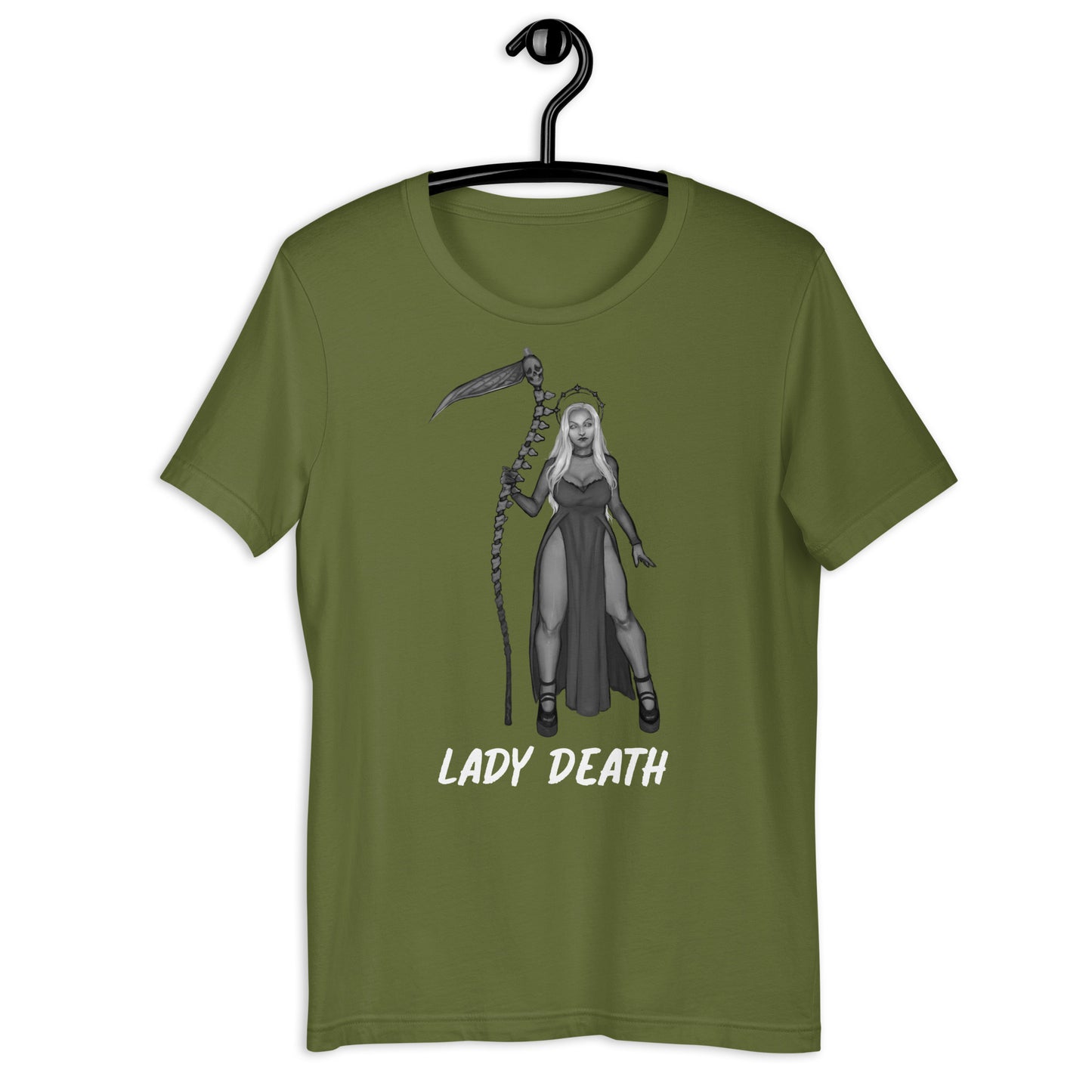 Lady Death Cosmic Requiem Circle Unisex t-shirt